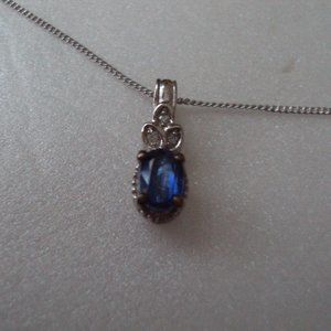 New Kyanite SS necklace ETY117